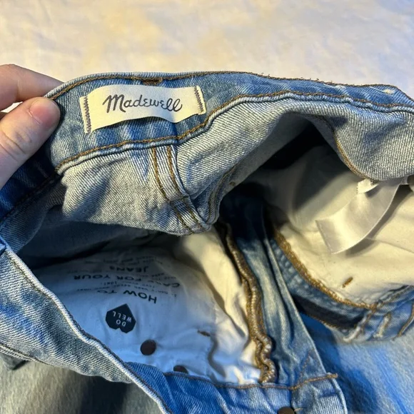 Women’s Madewell Balloon Classic Blue Women's Jeans - Picture 3 of 5